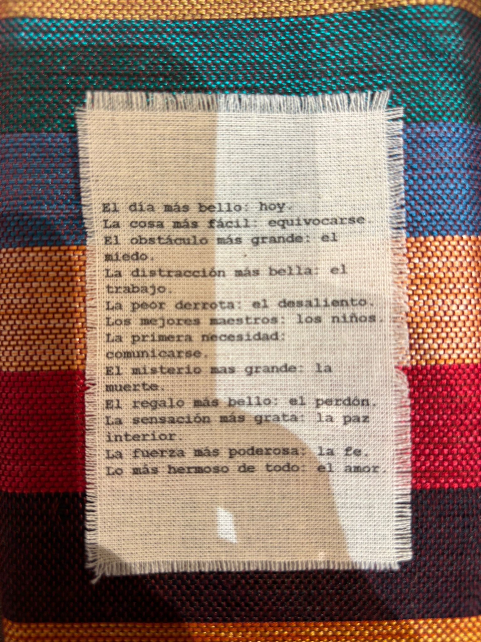 TEXTITOS EN LINO
