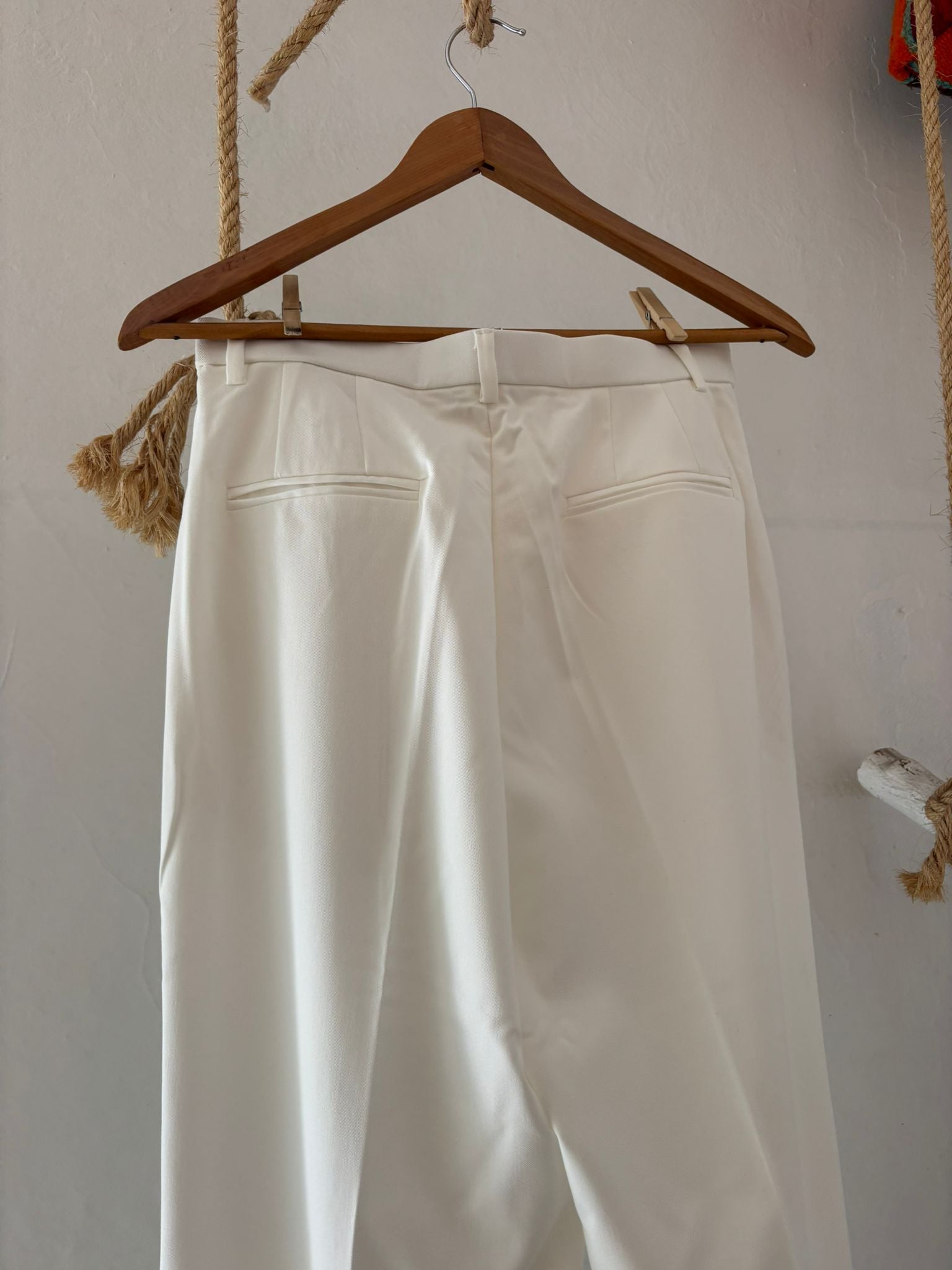 PANTALON BLANCH RECTO