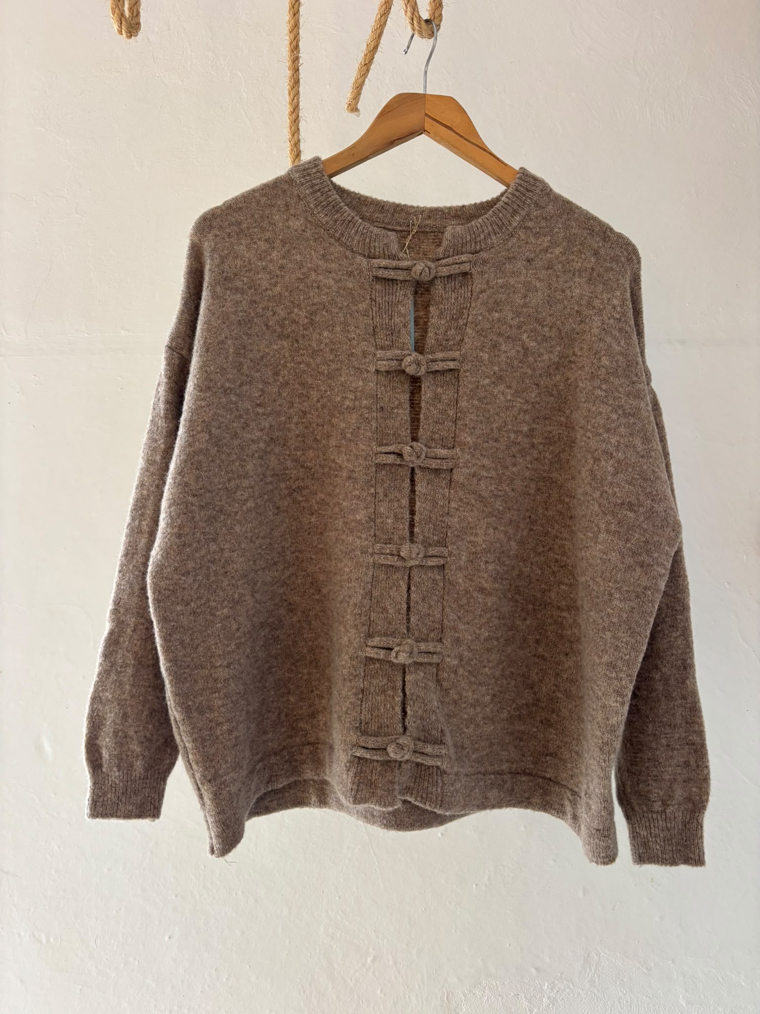 CARDIGAN PARMA TAUPE