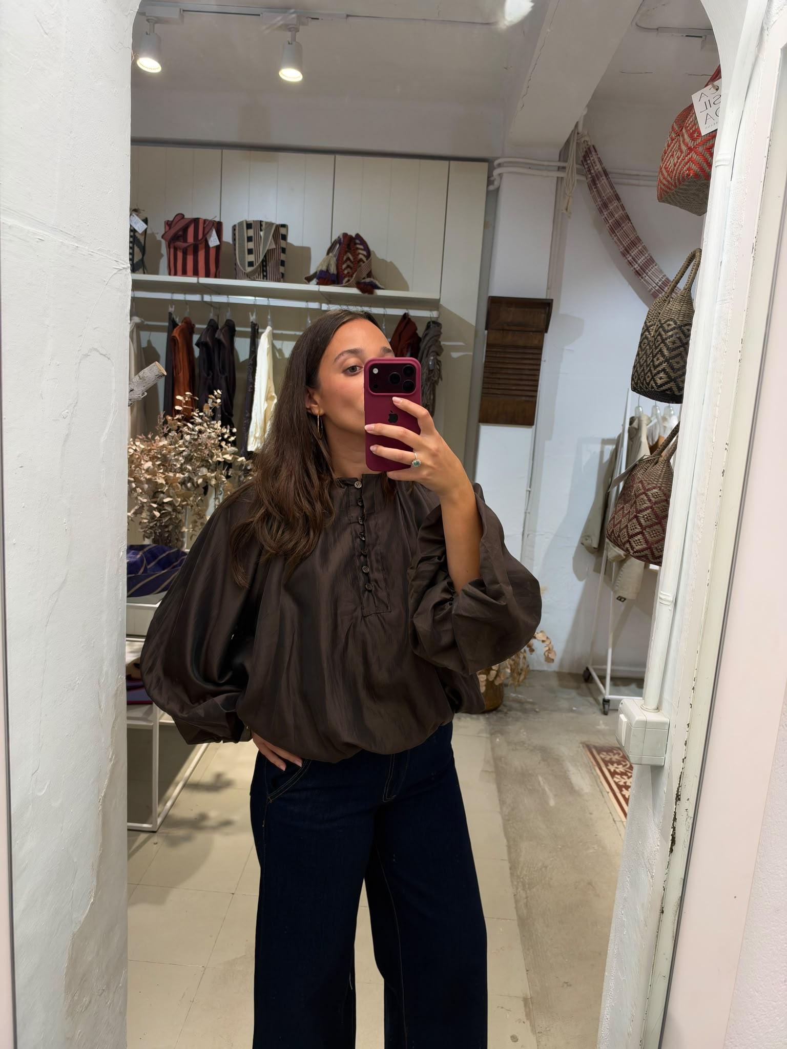 BLUSA PAULOVA MARRON