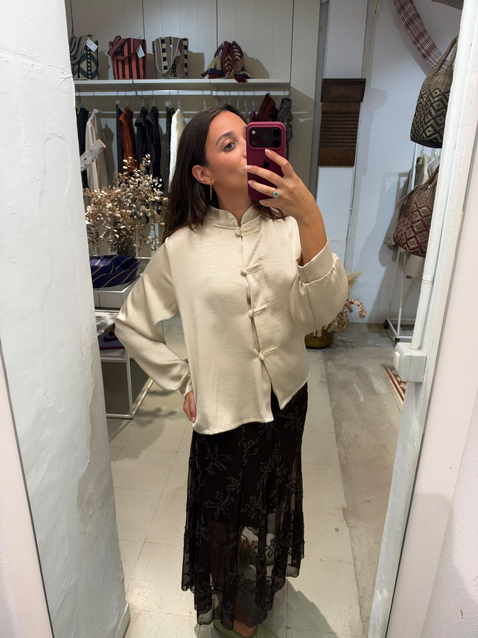 BLUSA SAIGON BEIGE