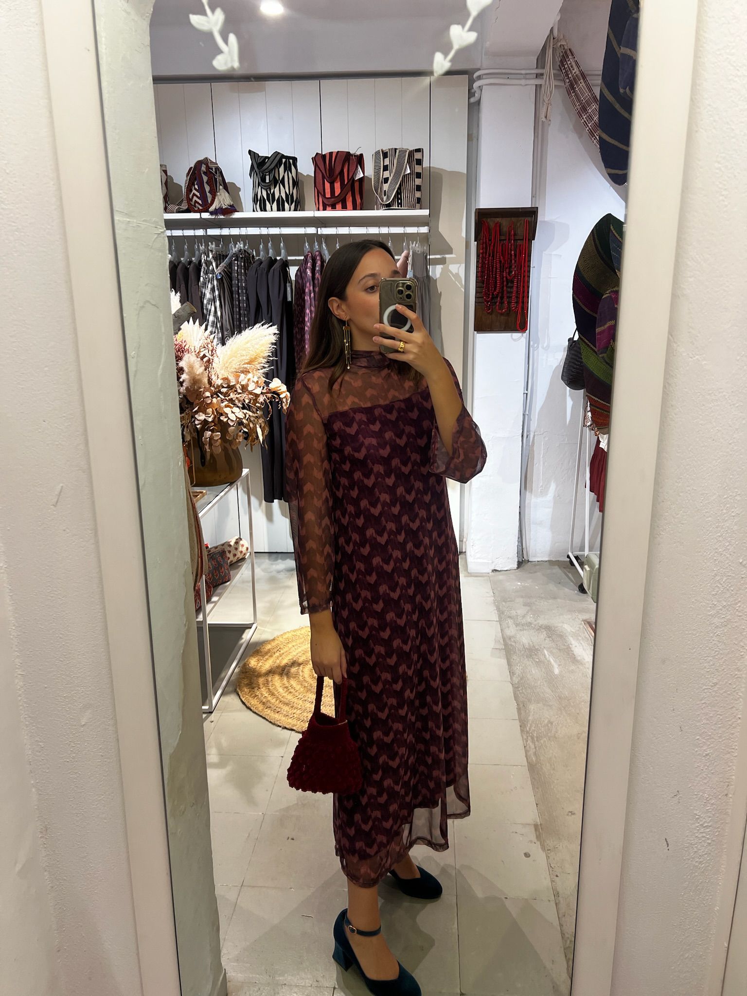 VESTIDO TALIMA MORADO