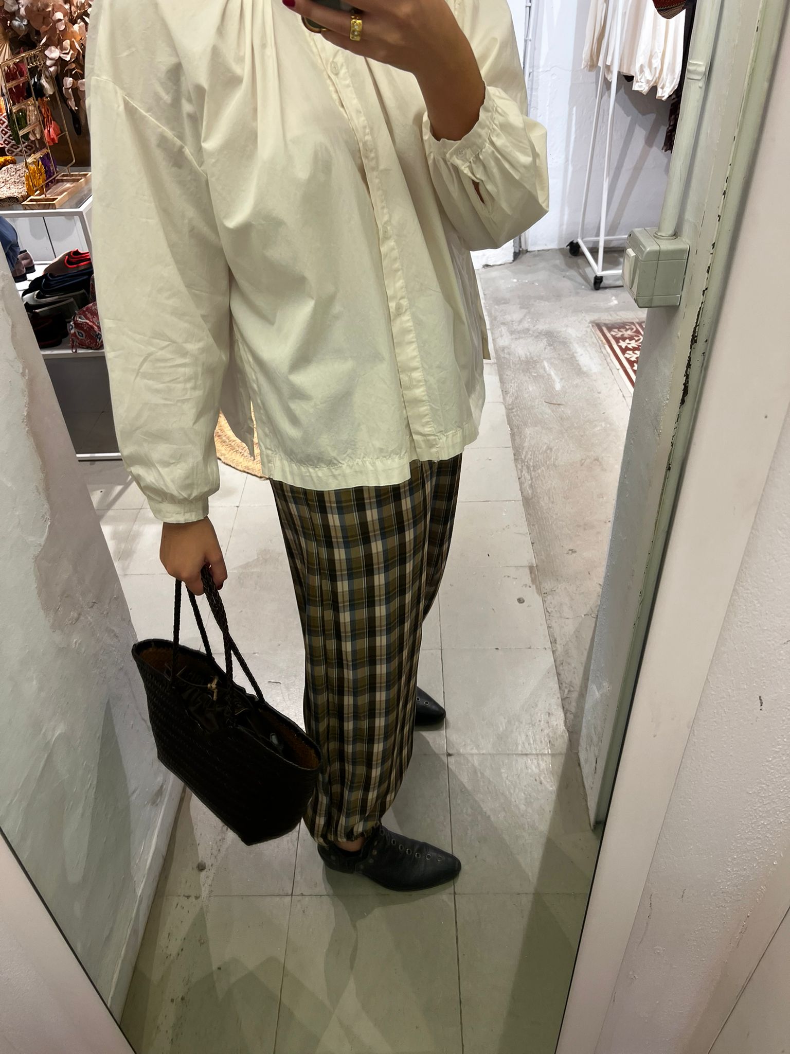 PANTALON ZOE CUADROS