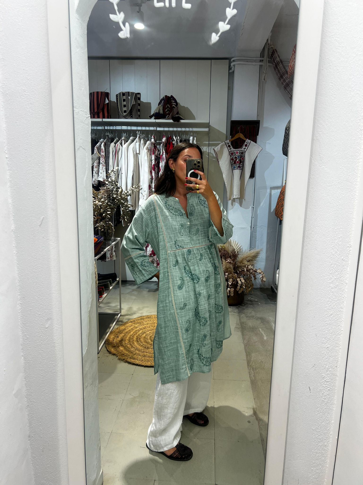 Vestido KAFTAN VERDE