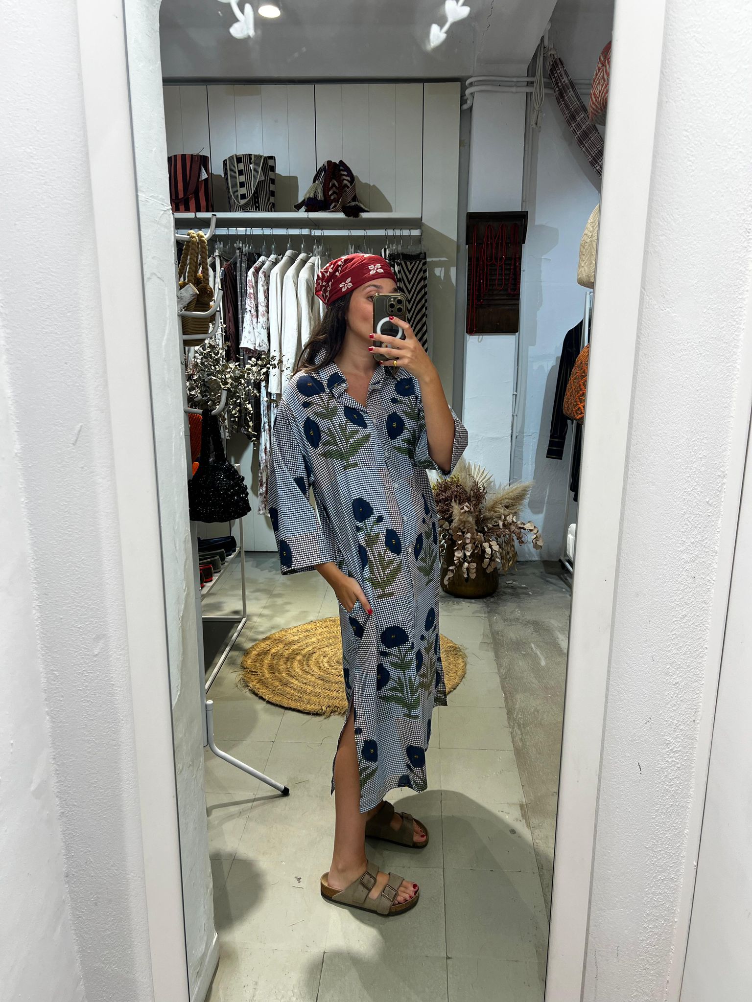 Vestido JAIPUR CAMISERO AZUL