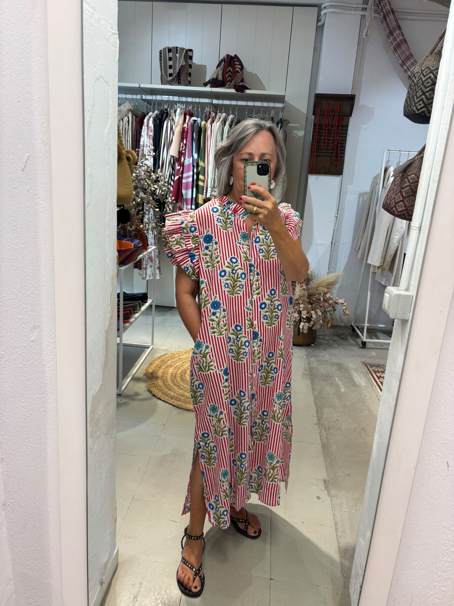 VESTIDO JAIPUR ROJO