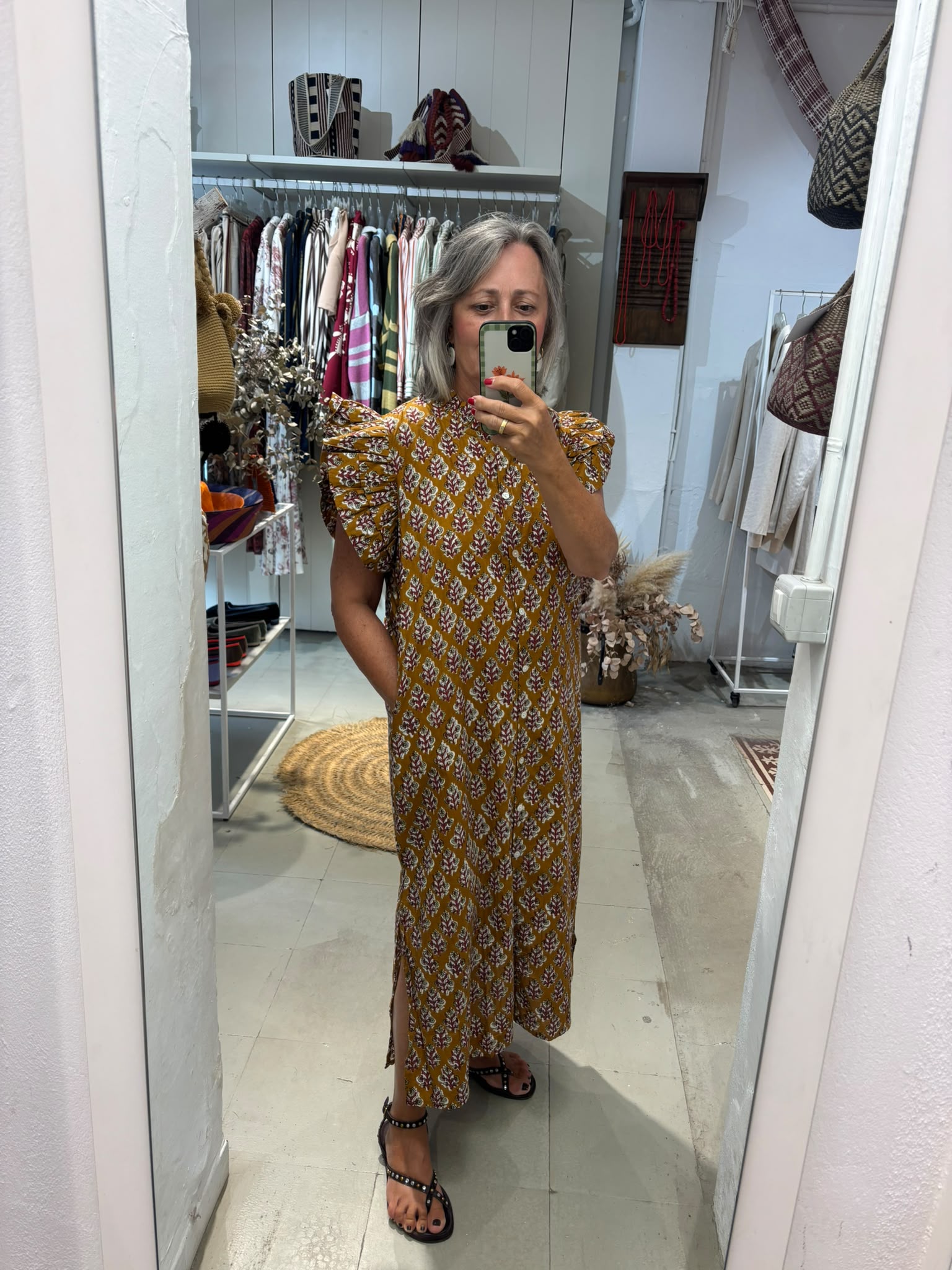 VESTIDO JAIPUR FLORES